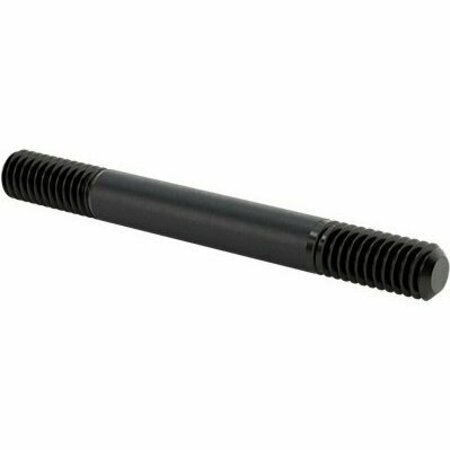 BSC PREFERRED Left-Hand to Right-Hand Male Thread Adapter Black-Oxide Steel 5/16-18 Thread 3 Long 94455A211